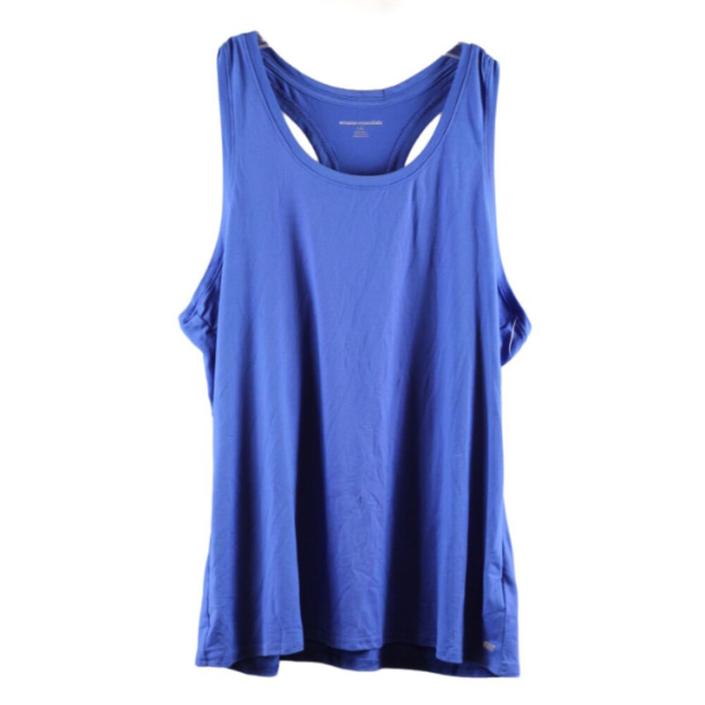 Amazon Essentials Blue Womens Tank Top Racerback Pullover Large BIN030